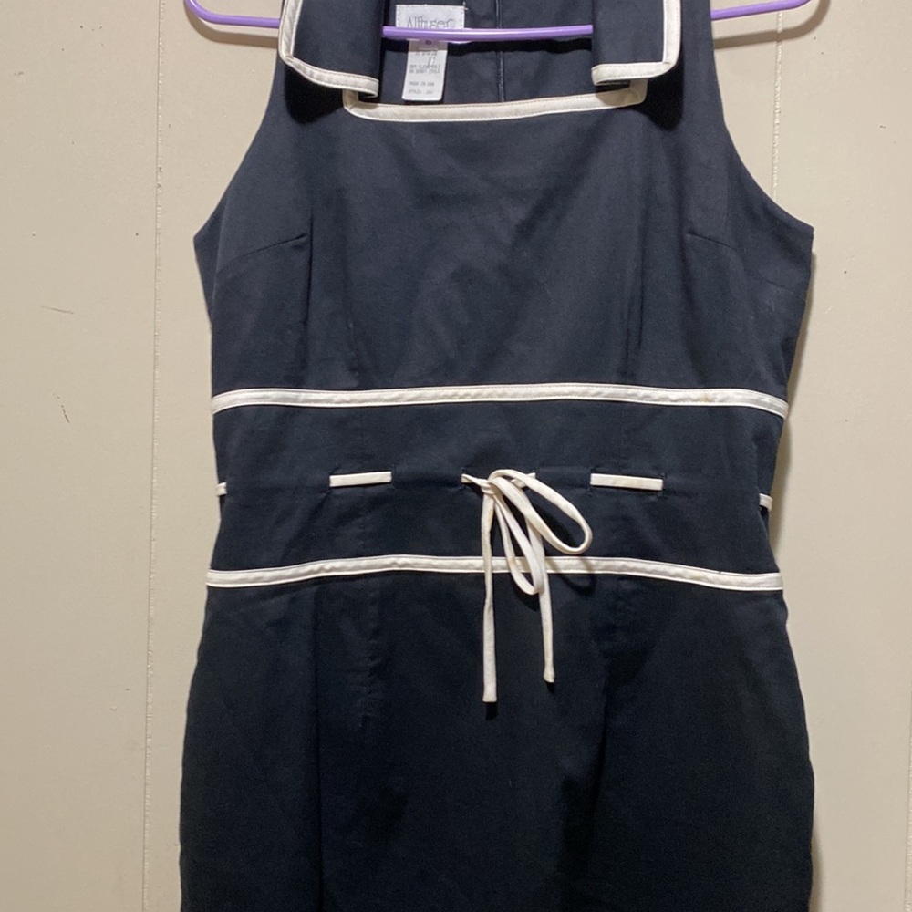 Althuser black and cream dress size 6 - Picture 7 of 12